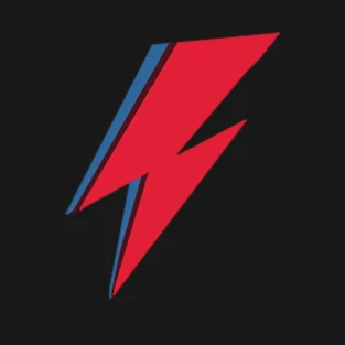 Bowie-lightning bolt T-Shirt